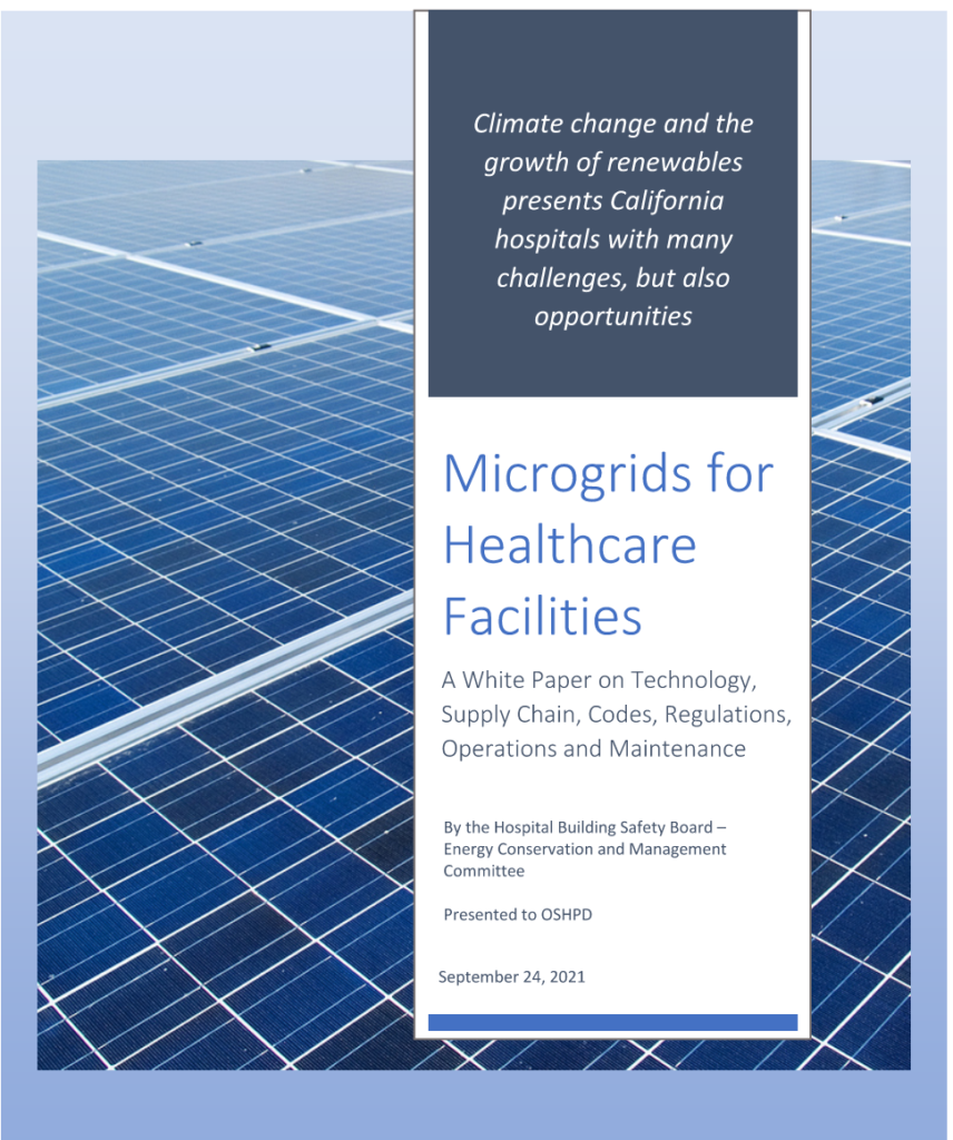 California hospital microgrid white paper