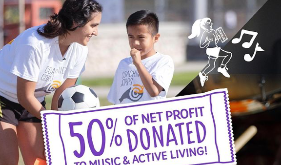 50% of Profits Donated 